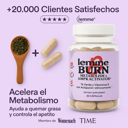 LEMME BURN 🔥 Activa tu metabolismo y transforma tu cuerpo.