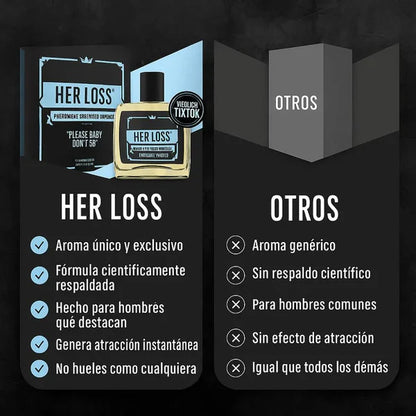 Her Loss, Perfume Científicamente Probado Para Atraer Mujeres - Últimas 7 Unidades 🔥