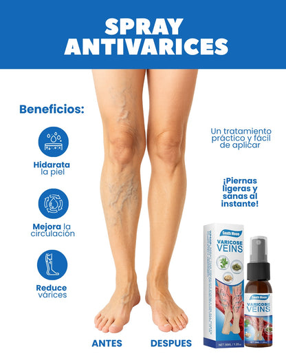 SPRAY ANTI VARICES - ADIOS VENAS  (30 ml)