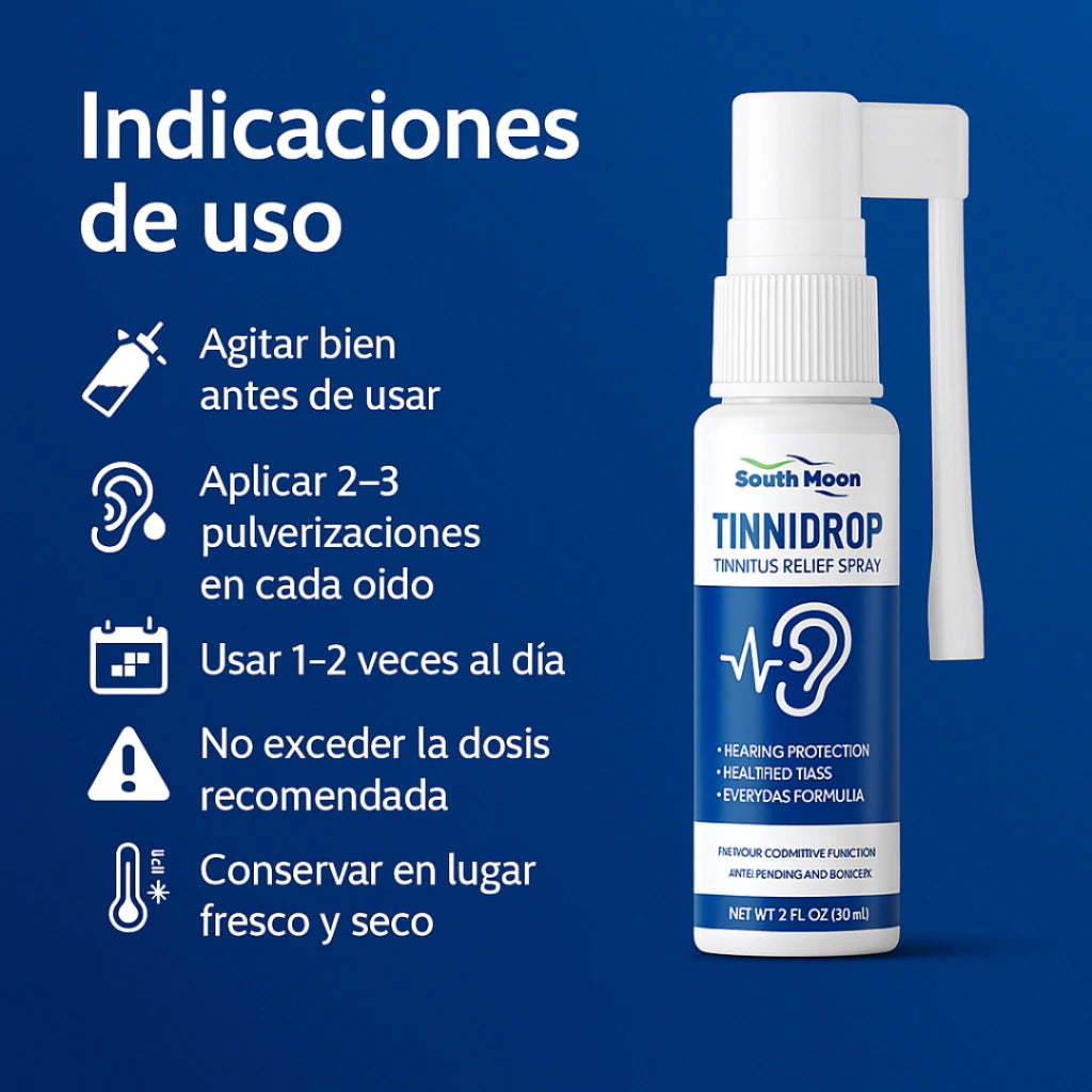 Tinnidrop, Elimina El Zumbido En Los Oídos Rápidamente - Últimas 7 Unidades 🔥