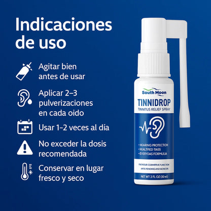 Tinnidrop, Elimina El Zumbido En Los Oídos Rápidamente - Últimas 7 Unidades 🔥